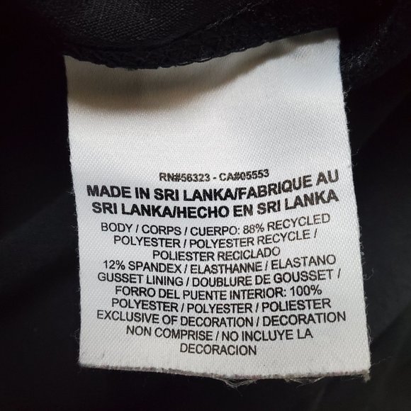 Nike Dri-Fit Running/Exercise/Yoga/Workout Capri Black Size S - Picture 8 of 10